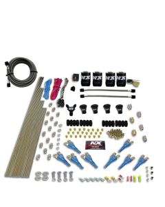 Nitrous Express Pro-Shk/Gas Nitrous Kit (200-600HP) 4 Solenoids w/o Bottle - 92006-00