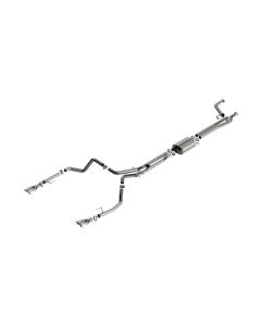 Borla 24-25 Chevy Silverado 1500 (6.2L V8) S-Type Cat Back - 3.5in Chrome Tips - 141001