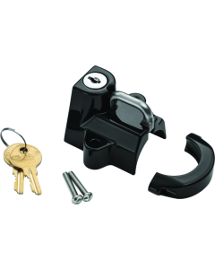 Kuryakyn Universal Helmet Lock 1-1/4-1-1/2 Black - 4619