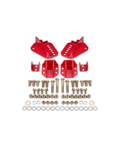 BMR 64-72 GM A-Body Coilover Conversion Kit Rear Adjust Shock Mt w/o CAB - Red - CCK402R