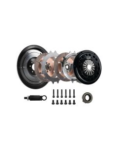 DKM Clutch 09-10 BMW 135i 215mm Ceramic Twin Disc MRX Clutch Kit w/Flywheel (850 ft/lbs Torque) - MRX-006-074