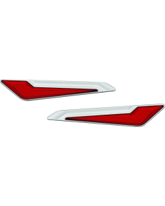 Kuryakyn Omni L.E.D. Side Saddlebag Inserts 18-20 GL1800 Chrome - 3254