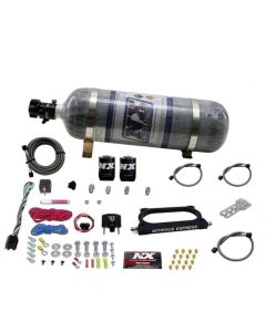 Nitrous Express 07-14 Ford Mustang GT500 Nitrous Plate Kit (50-250HP) w/Composite Bottle - 20949-12