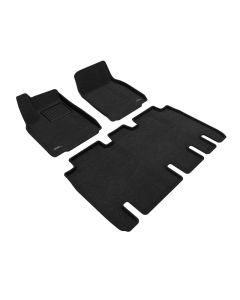 3D Maxpider 22-24 Tesla Model X 5-Seat Elegant Black R1 R2 - L1TL04604709