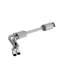 MBRP Aluminized Steel Street Version 3" Catback Pre-Axle Dual Outlet Ford F-150 2015-2020- MBRP-S526