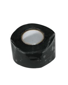 Moroso Self-Vulcanizing Tape - Black - 12ft Roll x 1in Wide - 72038