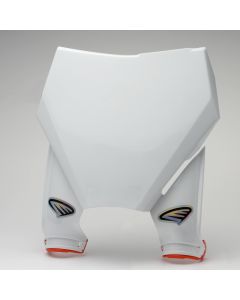 Cycra 23+ KTM 125-450 SX/XC/SX-F/XC-F Stadium Number Plate - White - 1CYC-0807-31