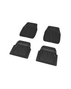 3D MAXpider 777-1 Universal Kagu Black Mat 4pcs (Size: L Front L 28in x W 21in Rear L 20in x 21in) - 2099L-09-FR4
