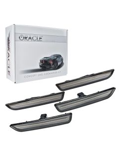 Oracle 10-14 Ford Mustang Concept Sidemarker Set - Tinted - No Paint - 9700-020