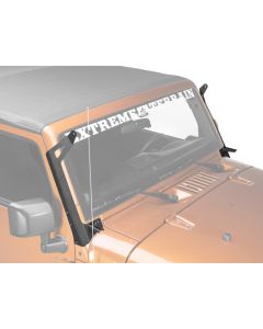 Raxiom 07-18 Jeep Wrangler JK 50-Inch LED Light Bar Windshield Mount w/ Auxiliary Bracket - J106744