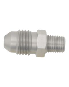 DeatschWerks 4AN Male Flare to 1/16in NPT Male - Anodized Stainless Steel - 6-02-0908