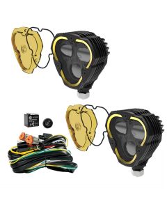 KC HiLiTES FLEX ERA 3 Dual Mode SAE Fog Lights - 2-Light Master Kit - 284