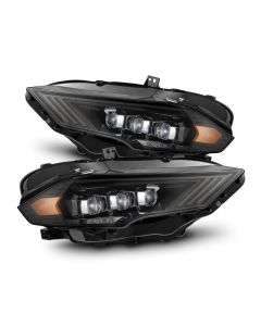 AlphaRex 18-22 Ford Mustang NOVA-Series LED Projector Headlights Alpha-Black - 880257