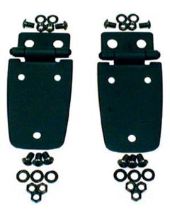Rugged Ridge 97-06 Jeep Wrangler Black Hood Hinges - 11205.02