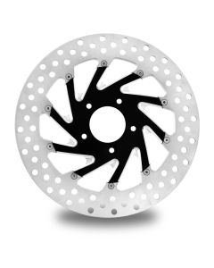 Performance Machine Disc/Carr 11.8 Del Rey Fr Left - Contrast Cut Platinum - 0133-1800REYLS-BMP