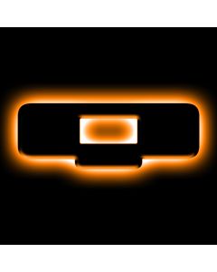ORACLE Lighting Universal Illuminated LED Letter Badges - Matte Blk Surface Finish - Q - 3141-Q-005