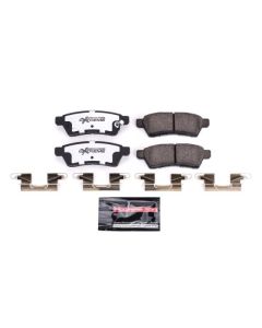 Power Stop 05-19 Nissan Frontier Rear Z36 Truck & Tow Brake Pads w/Hardware - Z36-1100