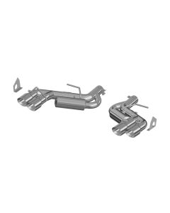 MBRP Aluminized Steel 3" Dual Axle Back Quad Tips Chevrolet Camaro SS | Camaro ZL1 2016-2020- MBRP-S - S7036AL