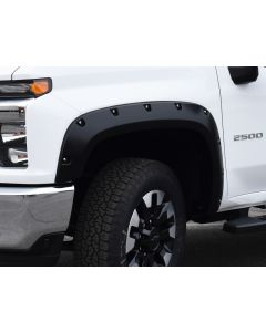 Bushwacker 2020 Chevrolet Silverado 3500/2500 HD Pocket Style Flares 4pc - Black - 40982-02