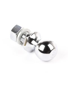 Rugged Ridge 2in Trailer Hitch Ball 1in Dia Shank Chrome - 11305.03