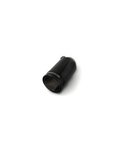 Remus Stainless Steel 98mm Black Chrome Straight w/Carbon Insert Tail Pipe (Single) - 0006 98CBR