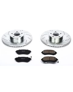 Power Stop 04-06 Subaru Baja Front Z23 Evolution Sport Brake Kit - K3038
