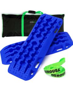 Rhino USA Recovery Traction Boards - Blue (Pair) - RG-TB42X13-BLU