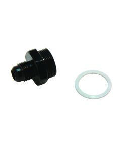 Aeromotive AN-06 Holley Carb 7/8in x 20 Thread Dual Feed Bowl Adapter Fitting - 15201