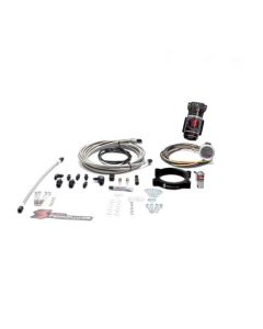 Snow Performance 10-15 Camaro Stg 2 Bst Cooler F/I Water Injection Kit (SS Brded Line/4AN) w/o Tank - SNO-2160-BRD-T