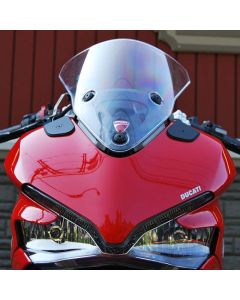 New Rage Cycles 17+ Ducati Supersport 939 Mirror Block Off Plates - 939-MBO