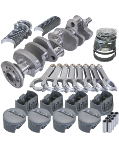 Eagle Chevy 350 3.750in Crank 5.700in H-Beam -5cc Flat Top 4.030in Pistons Balanced Assembly - B12008030