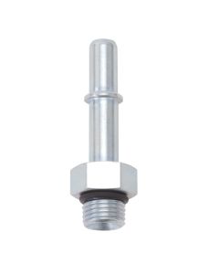 Russell Performance Adapter Fitting 3/8in SAE QuickDisc Male to #6 SAE Port Male Straight Zinc - 644020