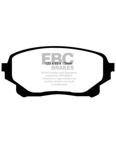 EBC 05-06 Suzuki XL-7 2.7 Greenstuff Front Brake Pads - DP61756