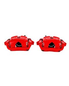 Power Stop 07-16 Mini Cooper Front Red Calipers w/Brackets - Pair - S3320A