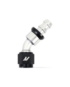 Mishimoto 45 Degree Push Lock Fitting - 6AN - MMFT-PL-645