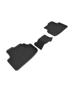 3D Maxpider 21-23 Volkswagen Gti/R Kagu Floor Mat- Black R2 - L1VW12221509