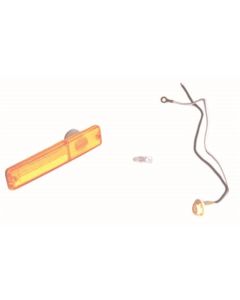 Omix Side Marker Light Assembly Amber 72-86 Jeep CJ - 12401.02