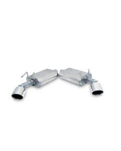 Gibson 10-15 Chevrolet Camaro LS 3.6L 2.25in Axle-Back Dual Exhaust - Stainless - 620001