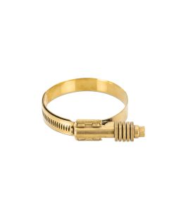 Mishimoto Constant Tension Worm Gear Clamp 1.77in.-2.60in. (45mm-66mm) - Gold - MMCLAMP-CTWG-66GD