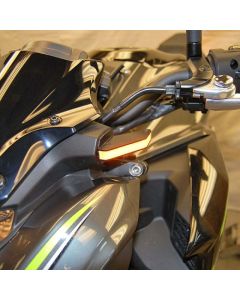 New Rage Cycles 17-19 Kawasaki Z900 Front Turn Signals w/Load EQ - Z900-FB-17