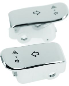 Bikers Choice 96-13 Big Twin & XL Chrome Turn Signal Extensions Pr - 483314