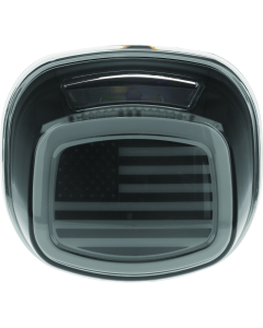 Kuryakyn Freedom Taillight Smoke Lens With License Light - 2926