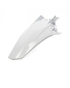 Acerbis White Rear Fenders for Gas Gas - Durable Design