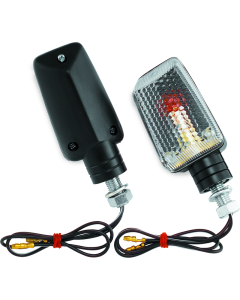 BikeMaster Universal Ministalk Marker Light - Black/Clear - 268141