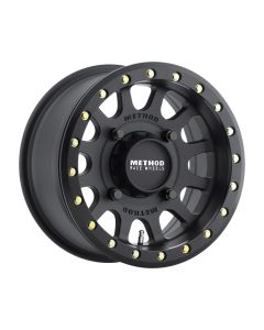 Method MR401 UTV Beadlock 14x8 4+4/0mm Offset 4x156 132mm CB Matte Black w/BH-H20875 Wheel - MR40148046544B