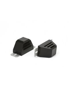 Daystar Bump Stop W/ Slotted Mount Plate Comp Style 3 Inch Tall 4.5 Inch Long 2.5 Inch Wide - KU09017BK