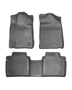Husky Liners 07-11 Toyota Camry (All) WeatherBeater Combo Gray Floor Liners (One Piece for 2nd Row) - 98512