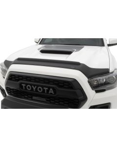 AVS 12-15 Toyota Tacoma Aeroskin II Textured Low Profile Hood Shield - Black - 436065