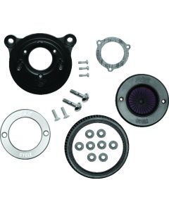 S&S Cycle 01-17 BT Models Stealth Air Stinger Kit w/ S&S Ring - 170-0716A