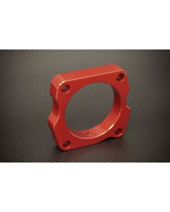 Torque Solution Throttle Body Spacer (Red): Acura TL 2004-2007 - TS-TBS-003R-1